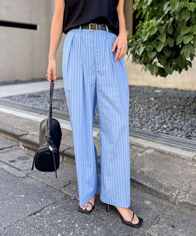 ［WEB限定 SPECIAL PRICE！］《セットアップ対応》クロップドワイドパンツ