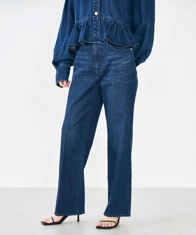【RM denim】センタープレスデニム