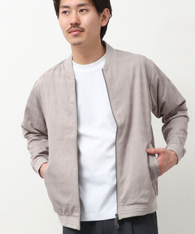 ジオ柄ジャガード リブブルゾン