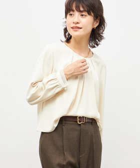 WEB限定 SPECIAL SALE！］ウォッシャブル2WAYストレッチブラウス（5