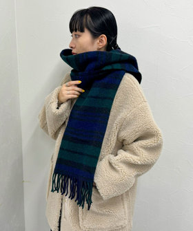 TWEED MILL/ツイードミル】ジュラタータンウールストール45（4