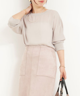 ポリワッシャーカルゼブラウス