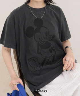 【fredy×GOODROCKSPEED】BIG MICKEYプリント半袖Tシャツ