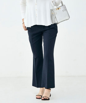 《セットアップ対応》ウォッシャブルブリーザブルシャンブレーセミワイドパンツ