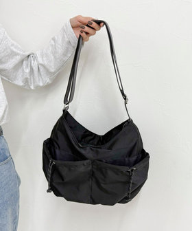 【co】Dune London ショルダーバッグ WEB限定 SPECIAL PRICE！］ドロストポケットサテンショルダー