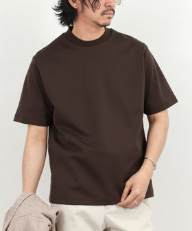《ビジカジ対応》超長綿ハイゲージポンチ ジャケットTシャツ 26SS