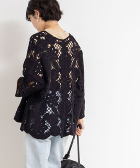 紗綾　ボレロ 手洗い可能》レース刺繍7分袖ボレロ（5-0037-5-02-001）｜Rie