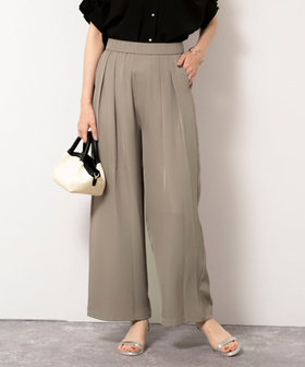 タックワイドパンツ（5-0819-3-09-003）｜MICO COULIER