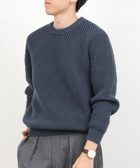 【BATONER/バトナー】SIGNATURE C/N シグネチャークルーネックニット 26AW