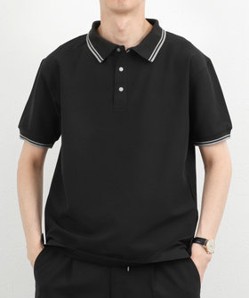 【TAION/タイオン】NON DOWN BASIC JERSEY HARF SLEEVE POLO 26SS