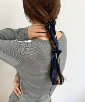 ベルベットリボンクリップセット