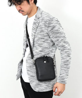 【waku/ワク】WK-0107 レザーショルダーバッグ