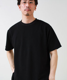 【立体感素材】フクレジャガード 半袖Tシャツ