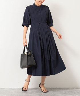 タックシャツワンピース