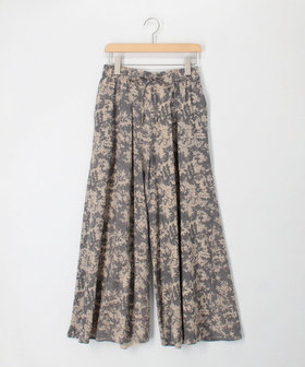 パネルフレアパンツ