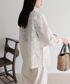 WEB限定 SPECIAL PRICE！］【MADE IN INDIA】シアー刺繍ジャケット（6