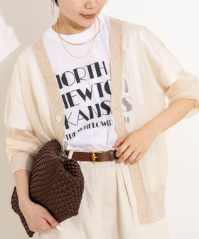 シアー2WAYカーディガン星インターシャ