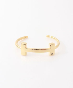 【CXC /シーエックスシー】 Hバングル(Gold)