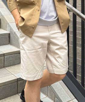 希少品　カフェドシクリステ グラベルショーツ【PAULETTE Man】Ｍサイズ 綿麻COOLMAX ショーツ 25SS（5-0086-2-59-020）｜NOLLEY'S