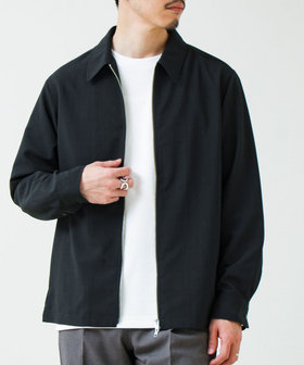 ［WEB限定 SPECIAL PRICE！］【きれい見え快適素材】ドライポリ Classy Zipシャツ