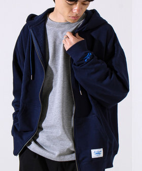 ［WEB限定 SPECIAL SALE！］【JACKPURCELL/ジャックパーセル】コーマ裏毛 フルジップパーカー
