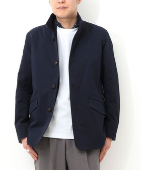 《ビジカジ対応》ストレッチ　スタンドブルゾン