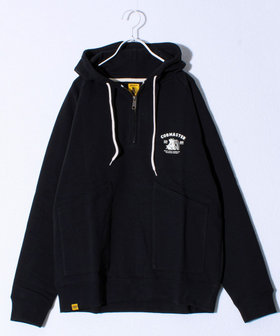 【COBMASTER/コブマスター】クライマーファミリー裏毛ハーフジッププルオーバーパーカー