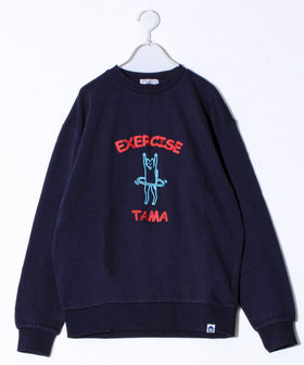 ［WEB限定 SPECIAL PRICE！］【FREDYMAC】EXCERCISING TAMA 裏毛スウェット