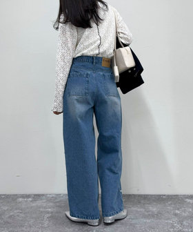 エイプリールフール限定値下げ　miho umezawa デニムコクーンパンツ miho umezawa plain weave denim unisex cocoon pa
