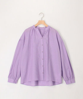 綿麻スキッパーシャツ