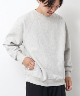 BATONER/バトナー】JUMBERCA URAKE CREW NECK クルーネックスウェット（4-0607-5-53-601）｜NOLLEY'S  goodman(ノーリーズ グッドマン）｜NOLLEY'S(ノーリーズ）｜men（MEN）｜NOLLEY'S MALL（ノーリーズ モール）