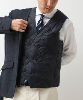 【TAION/タイオン】W-BRESTED SNAP BUTTON DOWN GILET 26AW