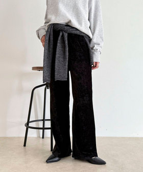 モールストレッチフレアーパンツ