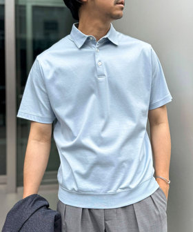 ［WEB限定 SPECIAL PRICE！］《ビジカジ対応》シルケットスムース ドレスポロ ビズポロ 25SS