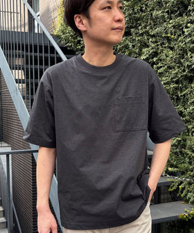 《吸水速乾》PERFECTEX杢調ドライ　クルーネック　Tシャツ