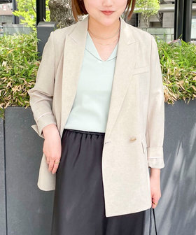 《セットアップ対応》ウォッシャブルブリーザブルシャンブレーダブルジャケット