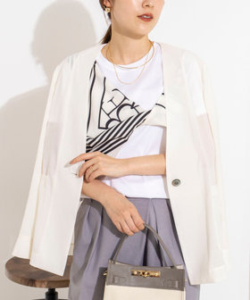 ウォッシャブルスカーフTシャツ