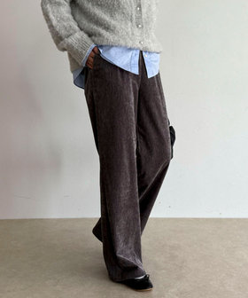 モールストレッチフレアーパンツ