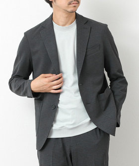 《ビジカジ/セットアップ対応》Primeflex 吸水速乾 メランジ カノコ ストレッチイージーJK 25SS