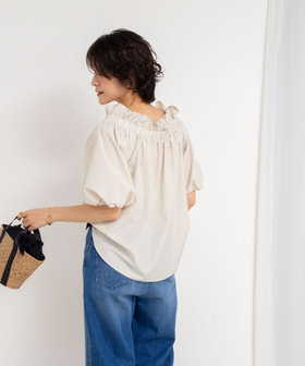 ◇25SS◇NOLLEY'S sophi タフタオフショル2WAYブラウス NOLLEY'S sophi(ノーリーズソフィー)のタフタオフショル2WAY