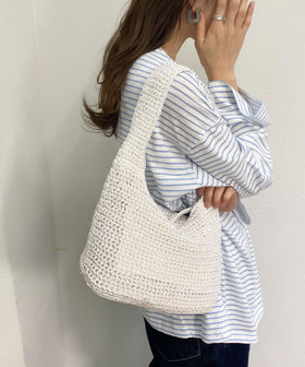 ラメコード編みワンハンドルバッグ（4-0571-1-32-103）｜fredy