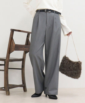 TRタックストレートパンツ
