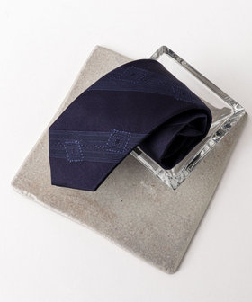 Classico Seta バブリングストライプネクタイ 25AWコレクション