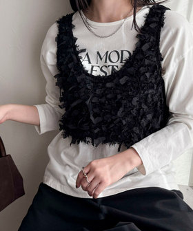 リボンテープビスチェ