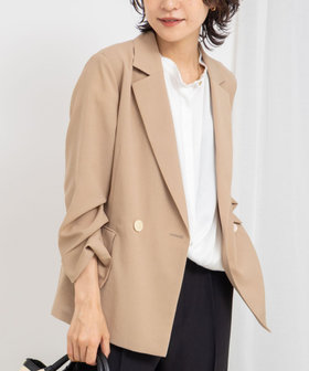 WORK WEAR SUIT テーラードライトジャケット・裏地なし