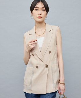 【美品】NOLLEY'S sophi ジレ　アイボリー NOLLEY'S｜ウォッシャブルドライライトジレ | Rakuten Fashion