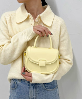 BAGMATI/バグマティ】メタリックコードラウンドバッグ（4-0518-2