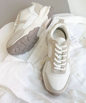 CONVERSE/コンバース】レザーオールスターOXシルバー（4-0577-2
