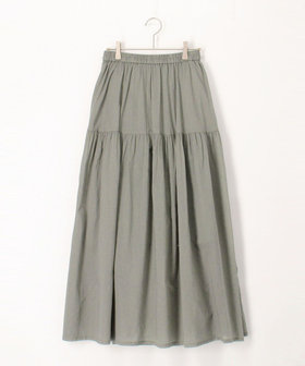 WEB限定 SPECIAL PRICE！］シアーチェックタックギャザー