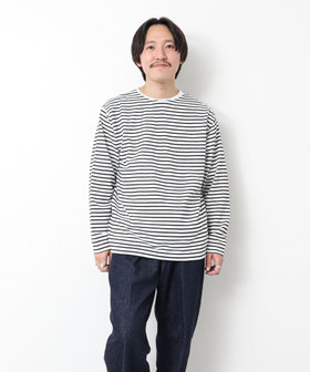 トップス BATONER SUPER HIGH TWIST CREW NECK BATONERデザイナー奥山氏が解説 / Super High Twist Crew Neck